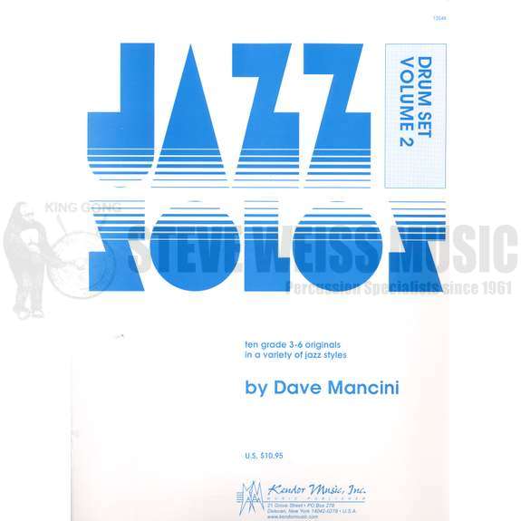 Mancini-Jazz Solos for Drumset Volume 2-DS
