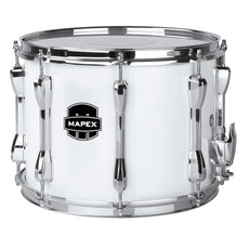 Mapex Qualifier Standard Marching Snare Drum - 13" x 10" - Gloss White