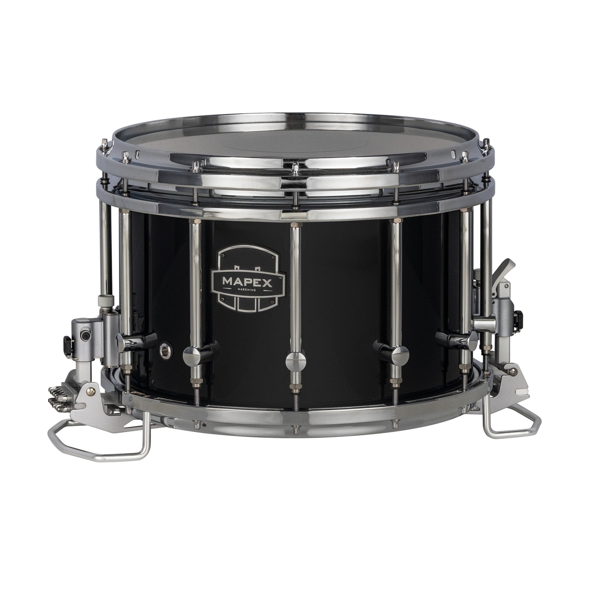 Mapex Quantum MkII Agility 14x10 Snare Drum, Chrome HW, Gloss Black QANX1410S-DK-CC