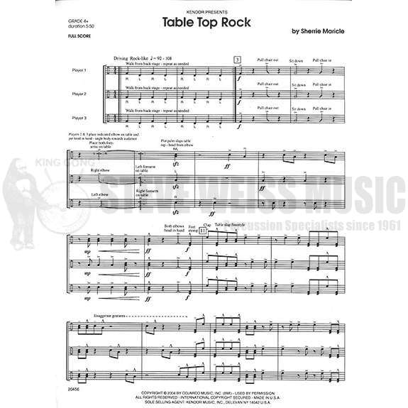 Maricle-Table Top Rock (SP)-3 bodies