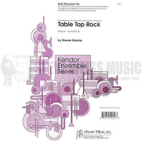 Maricle-Table Top Rock (SP)-3 bodies