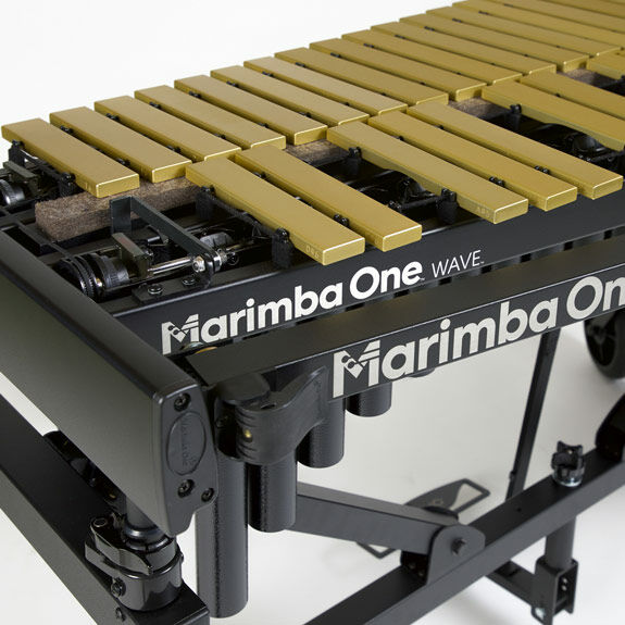 Marimba One 3.0 Wave Vibraphone - Gold Bars with Motor