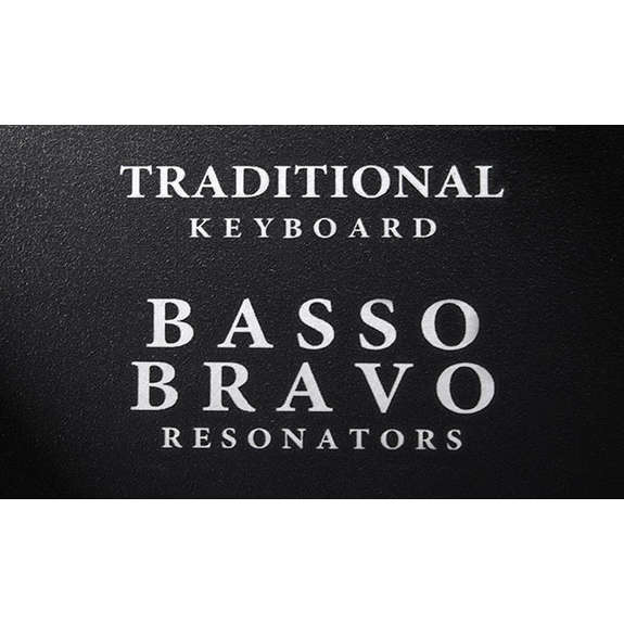 Marimba One 5.0 Octave Izzy Series Marimba with Traditional Keyboard and Basso Bravo Resonators