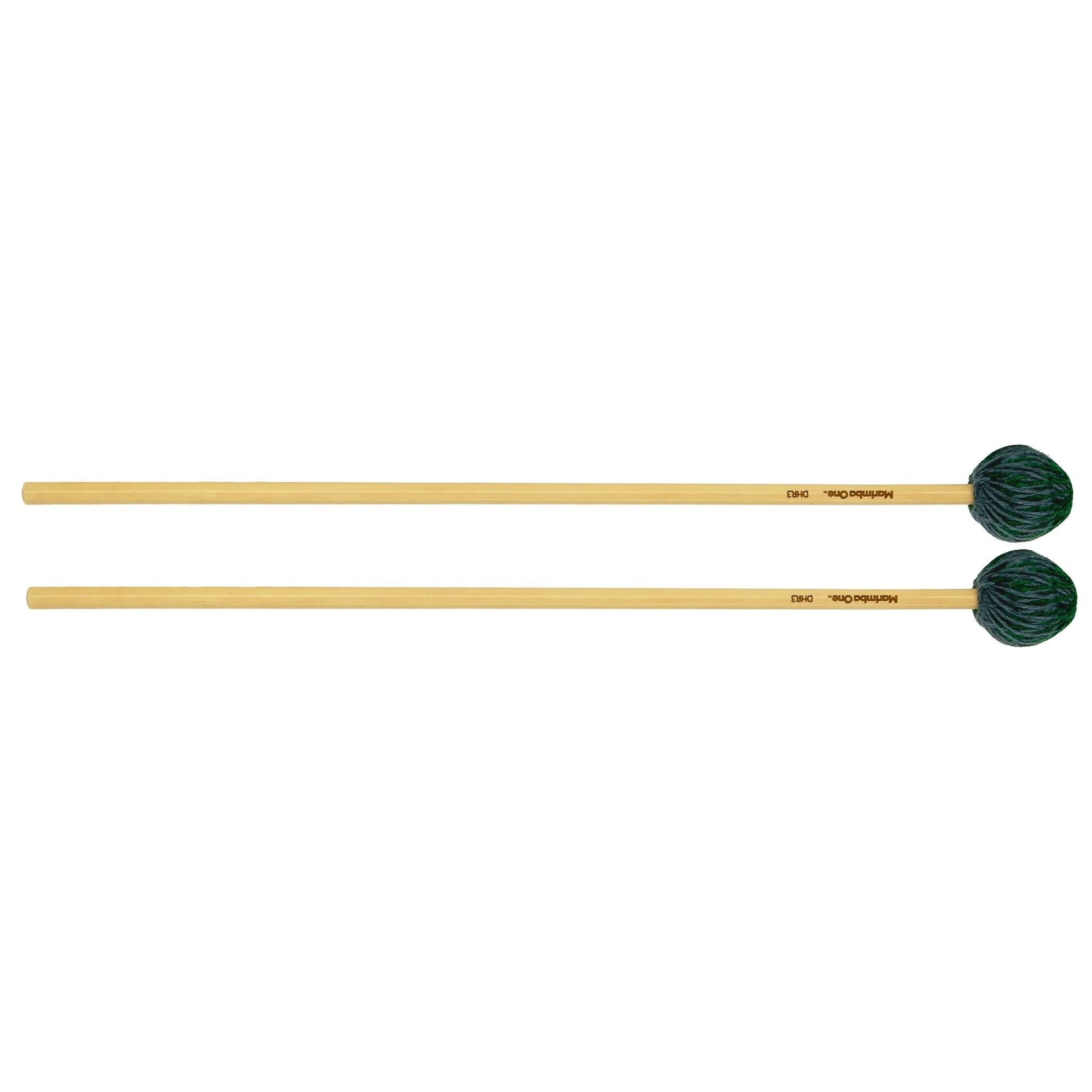 Marimba One Double Helix DHR3 Medium Hard Rattan Mallets | Steve