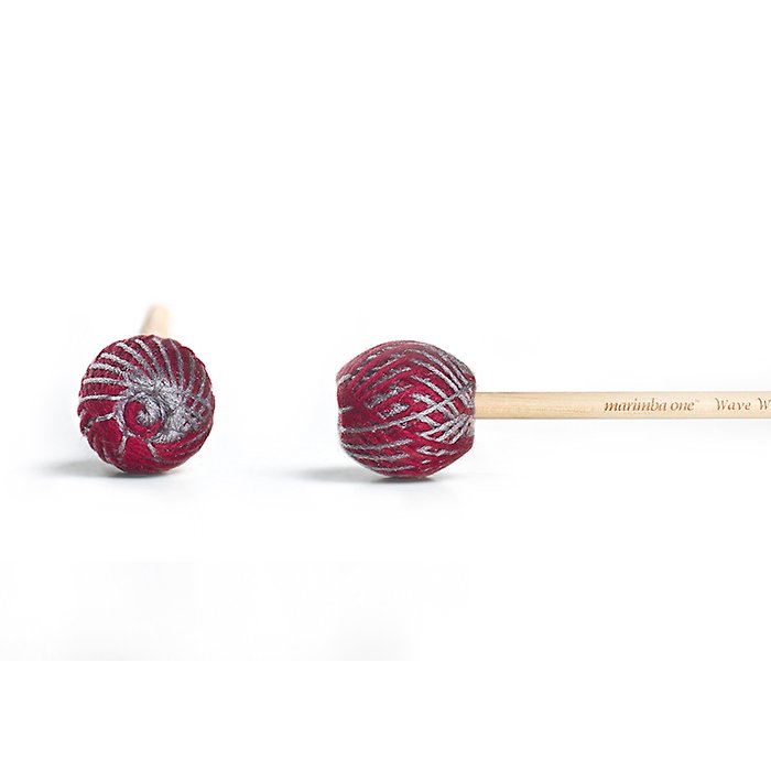 Marimba One Wave Wrap Birch Mallets WWXB2 Heads