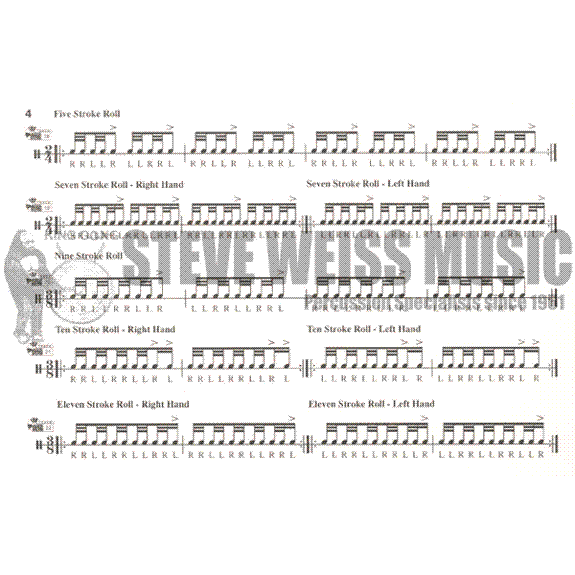 Maroni-Drum Rudiment Chart (CD)