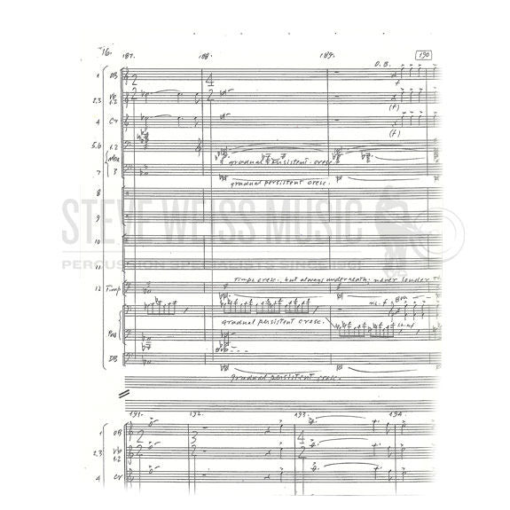 Maslanka-Hurtling Through Space (SP)-B/2V/C/Cro./X/3M/4T/P/PN/CB