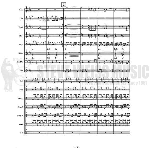 Masser-Tonight I Celebrate My Love arr. Morales-Matos-B/2V/X/2M/BM/4T/DS/P
