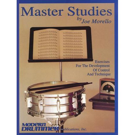 Morello-Master Studies for Snare Drum | Steve Weiss Music