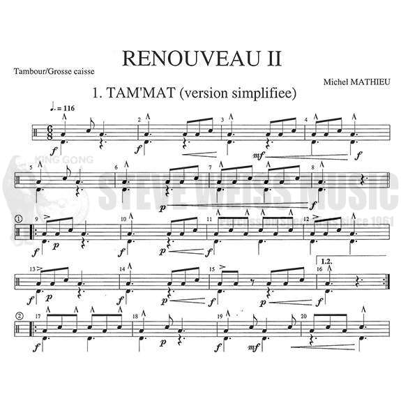 Mathieu-Renouveau II (SP)-X/3T/P