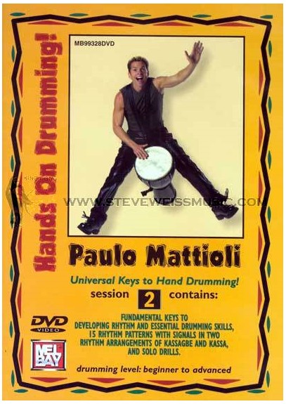 Mattioli-Hands On Drumming vol. 2 (DVD)
