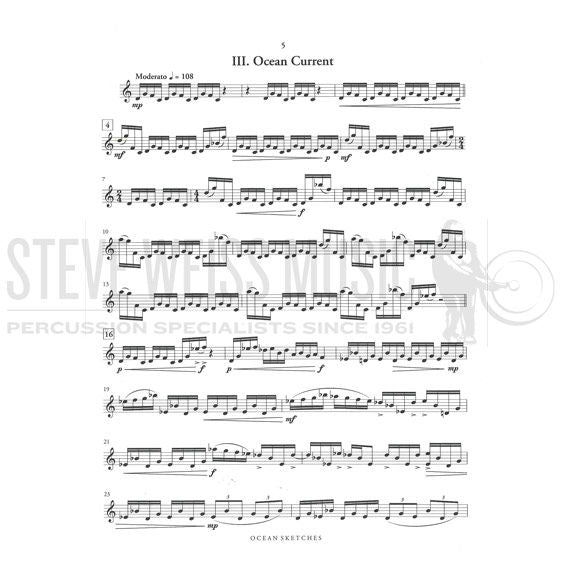 Mazan-Ocean Sketches-Tenor steel pan