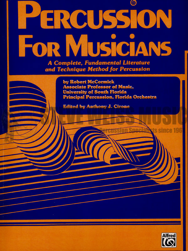 McCormick-Percussion for Musicians