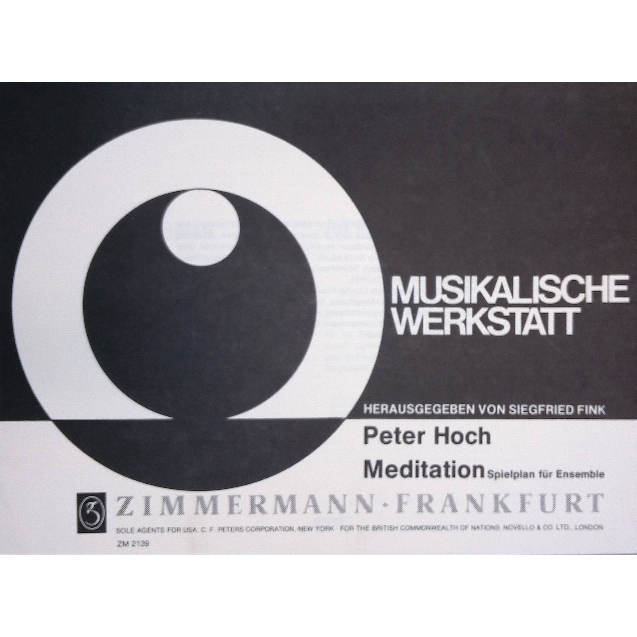 Meditation by Peter Hoch