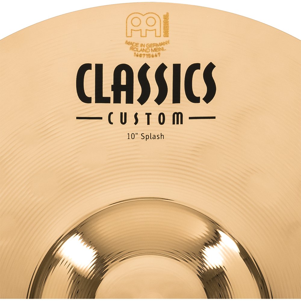 Meinl 10" Classics Custom Splash Cymbal - Image 5