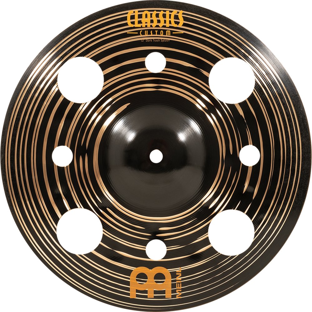 Meinl 12" Classics Custom Dark Trash Splash Cymbal - Image 6
