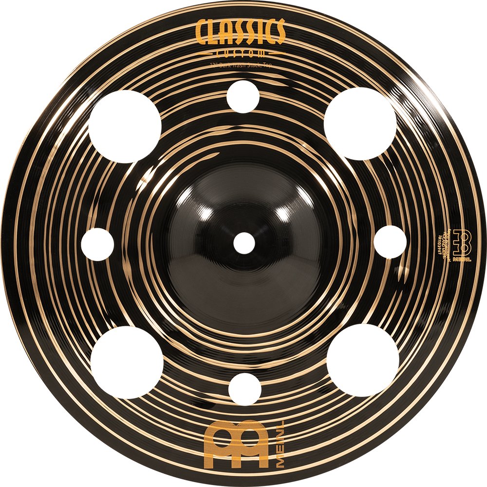 Meinl 12" Classics Custom Dark Trash Stack - Image 4