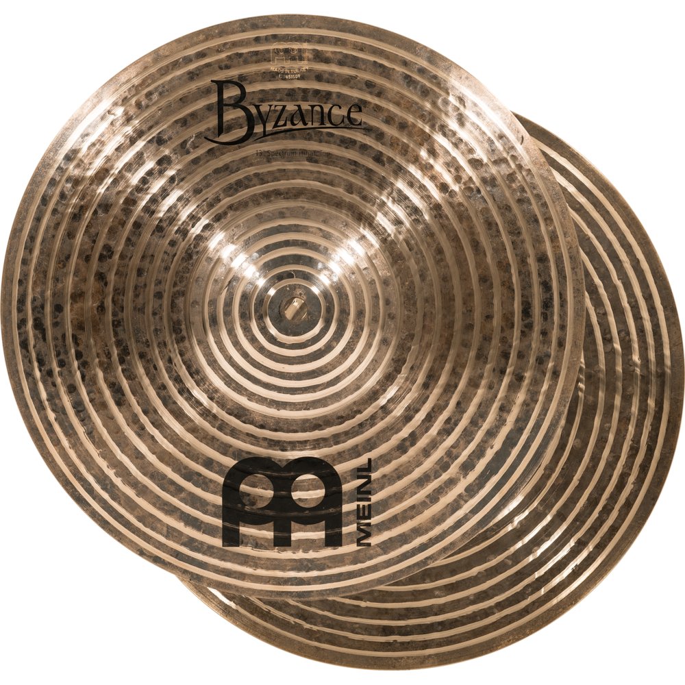 Meinl 13" Byzance Dark Spectrum Hi-Hat Cymbals - Image 10