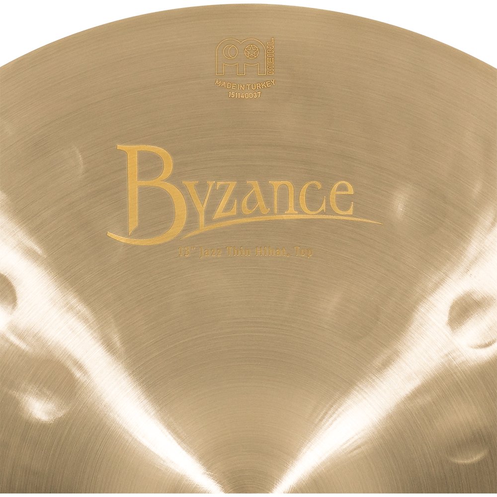 Meinl 13" Byzance Jazz Hi-hat Cymbals - Image 6