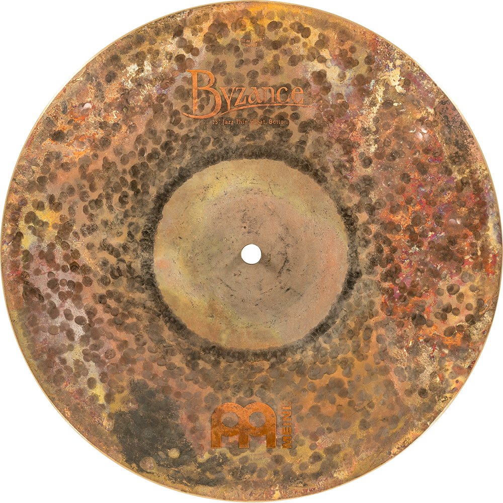 Meinl 13" Byzance Jazz Hi-hat Cymbals - Image 7