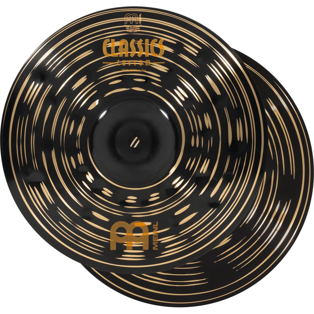Meinl 13" Classics Custom Dark Hi-Hat Cymbals - Image 10