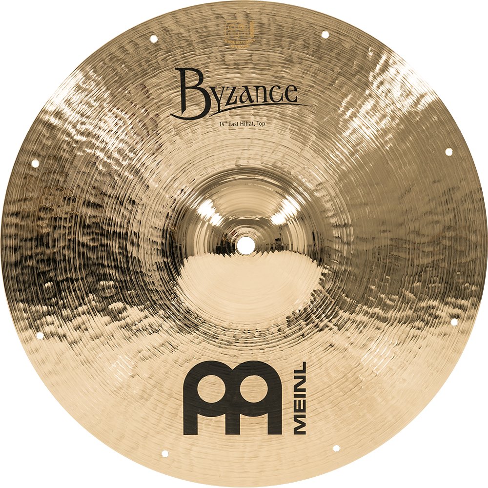 Meinl 14" Byzance Brilliant Fast Hi-Hat Cymbal - Image 4