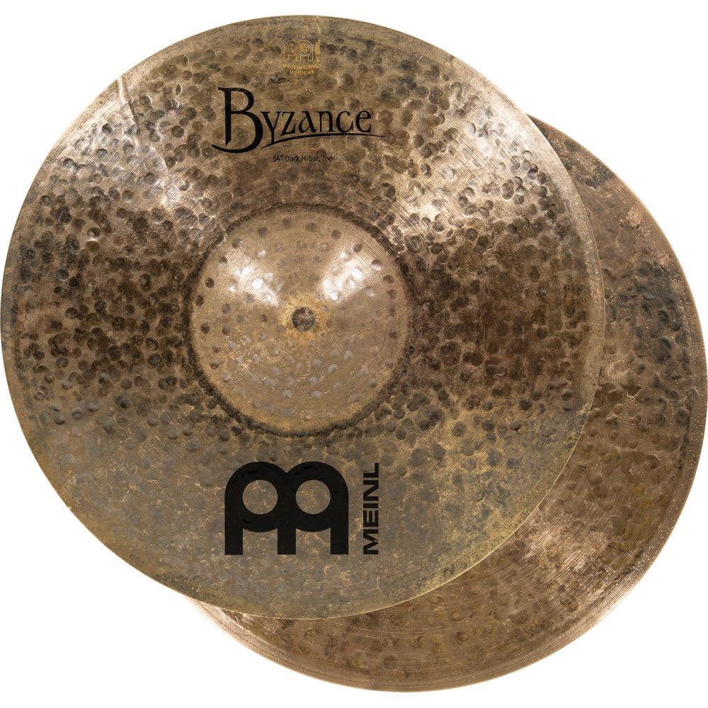 Meinl 14" Byzance Dark Hi-Hat Cymbals - Image 10