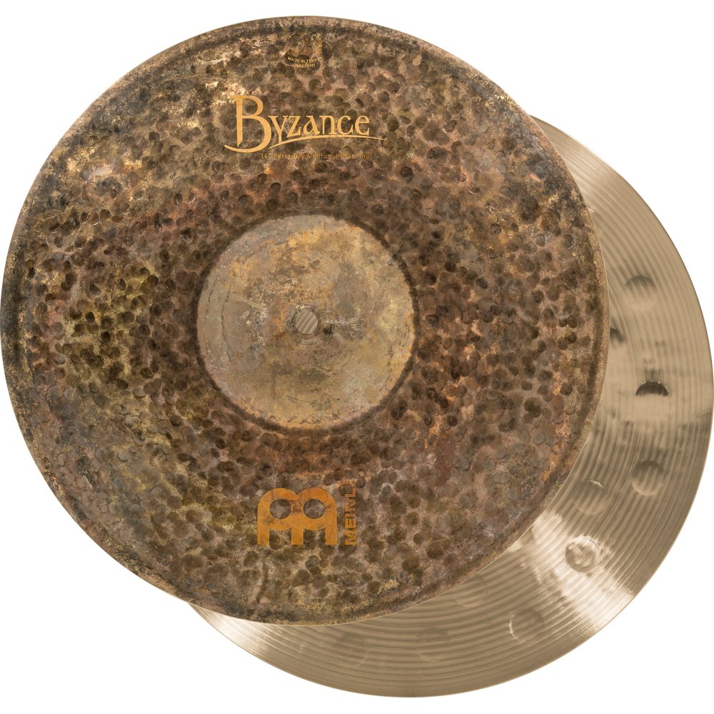Meinl 14" Byzance Extra Dry Medium Hi-Hat Cymbals - Image 10