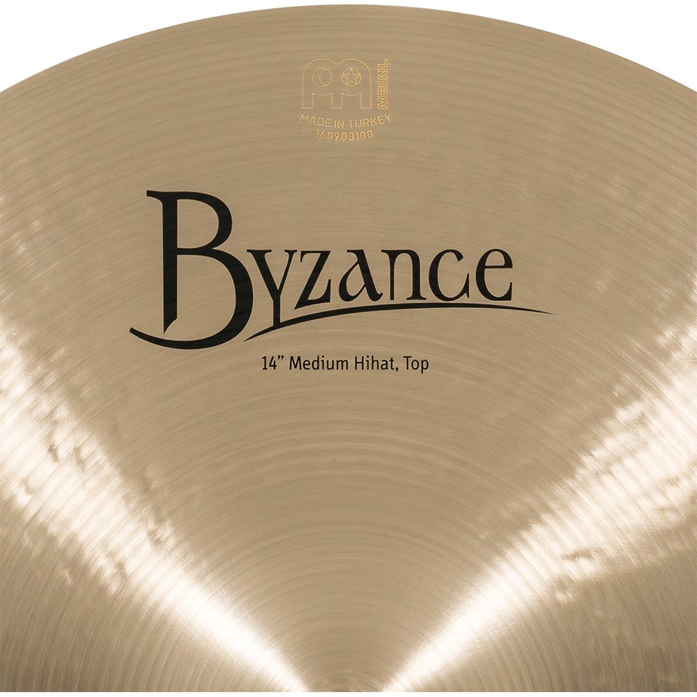 Meinl 14 " Byzance Traditional Medium Hi-Hat Cymbals - Image 6