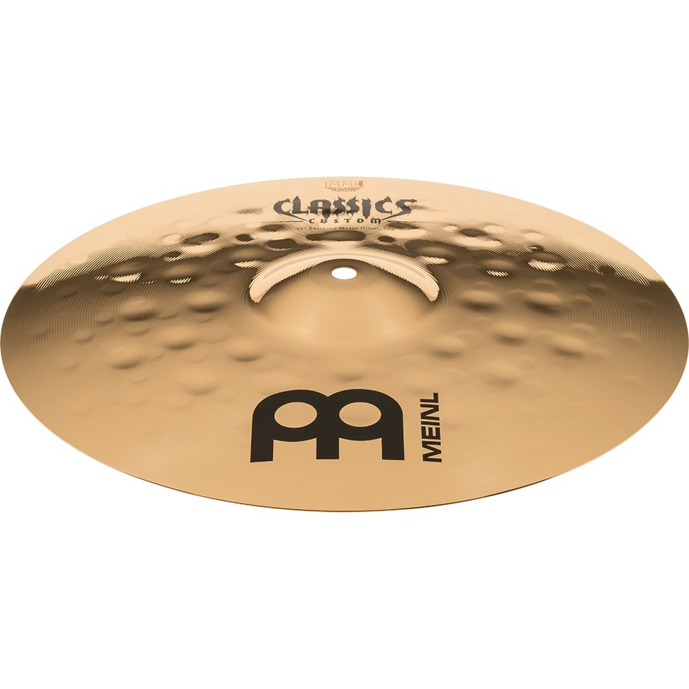 Meinl 14" Classics Custom Extreme Metal Hi-Hat Cymbals - Image 1