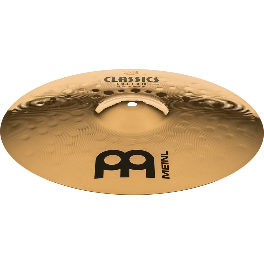 Meinl 14" Classics Custom Medium Hi-Hat - Brilliant - Image 1