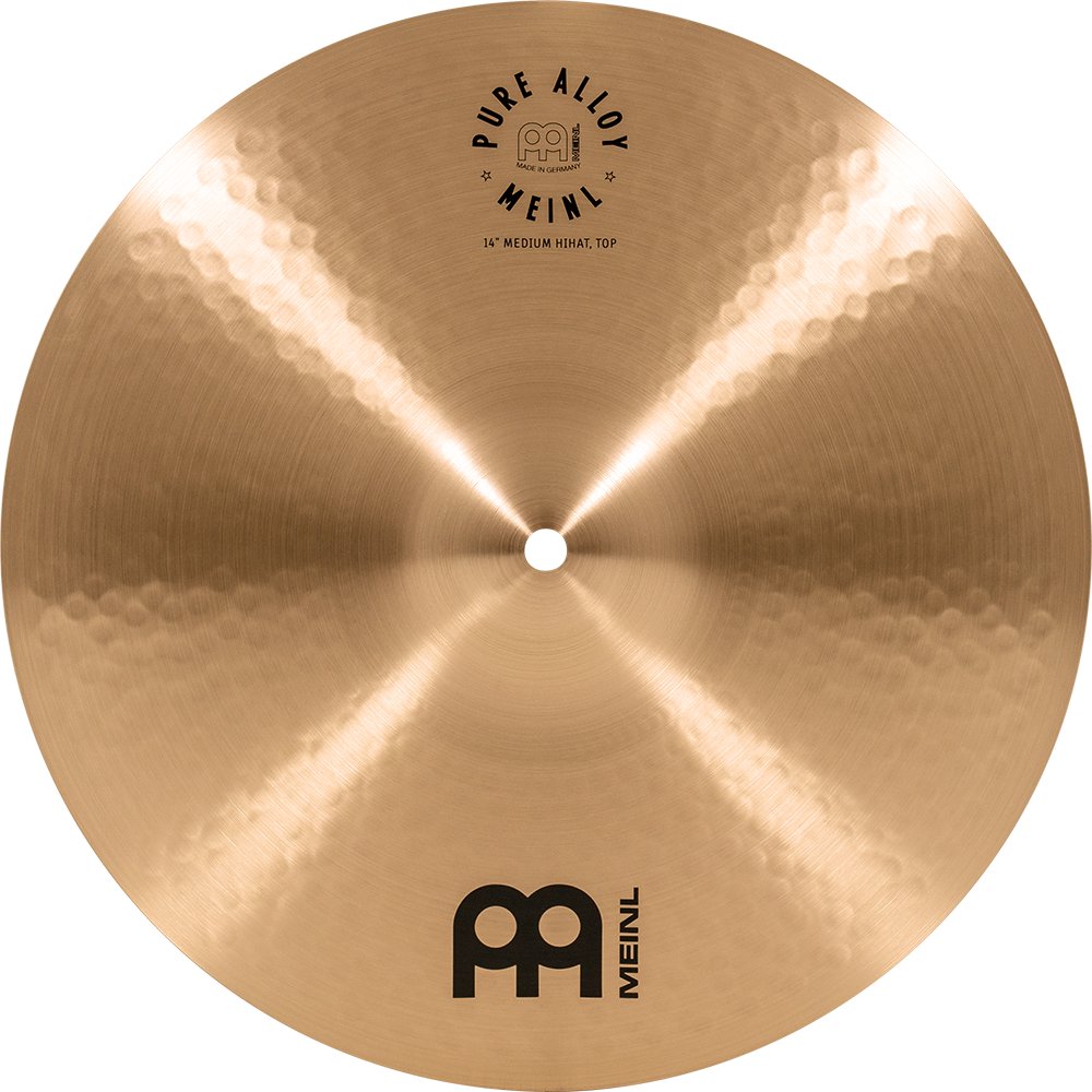 Meinl 14" Pure Alloy Medium Hi-Hat Cymbals - Image 4