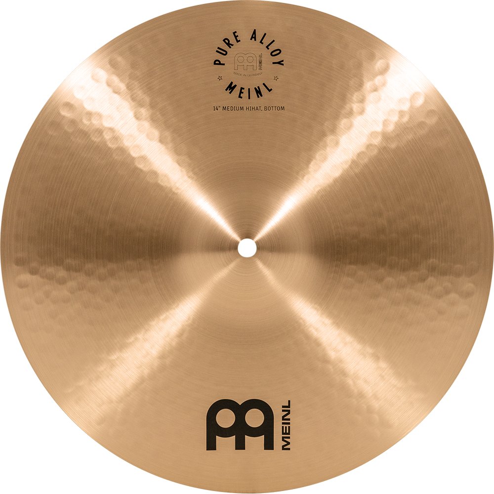 Meinl 14" Pure Alloy Medium Hi-Hat Cymbals - Image 7