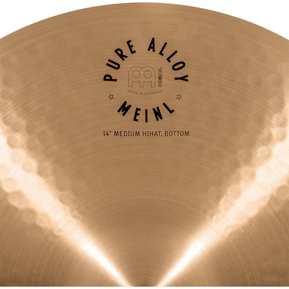 Meinl 14" Pure Alloy Medium Hi-Hat Cymbals - Image 9