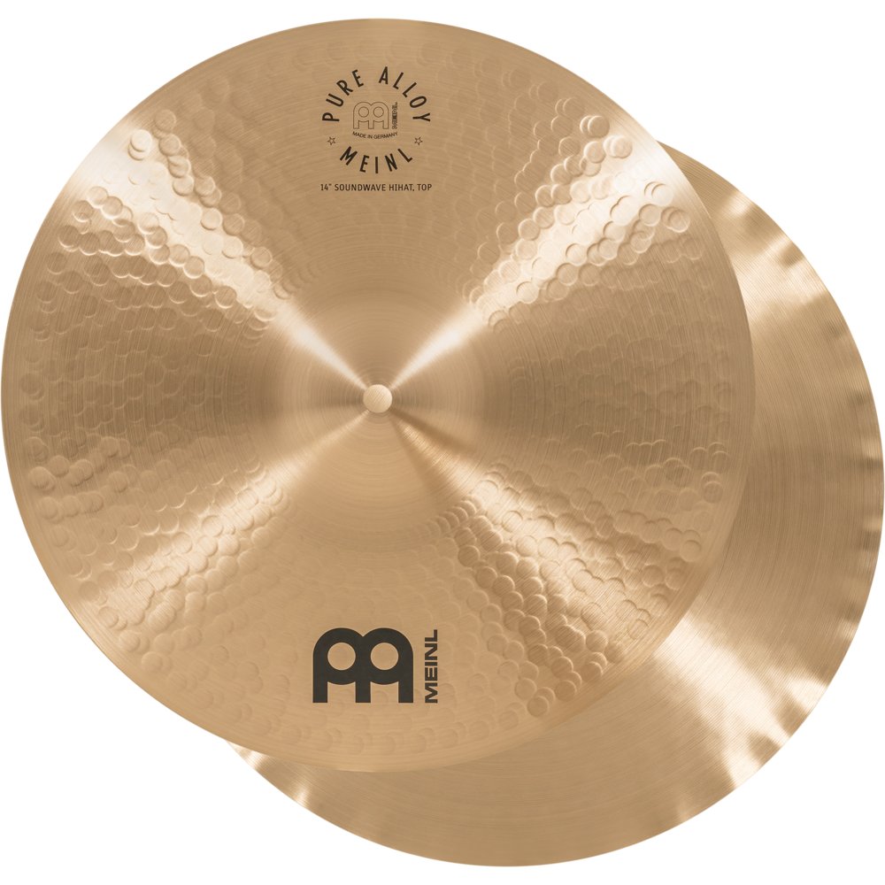 Meinl 14" Pure Alloy Soundwave Hi-Hat Cymbals - Image 12