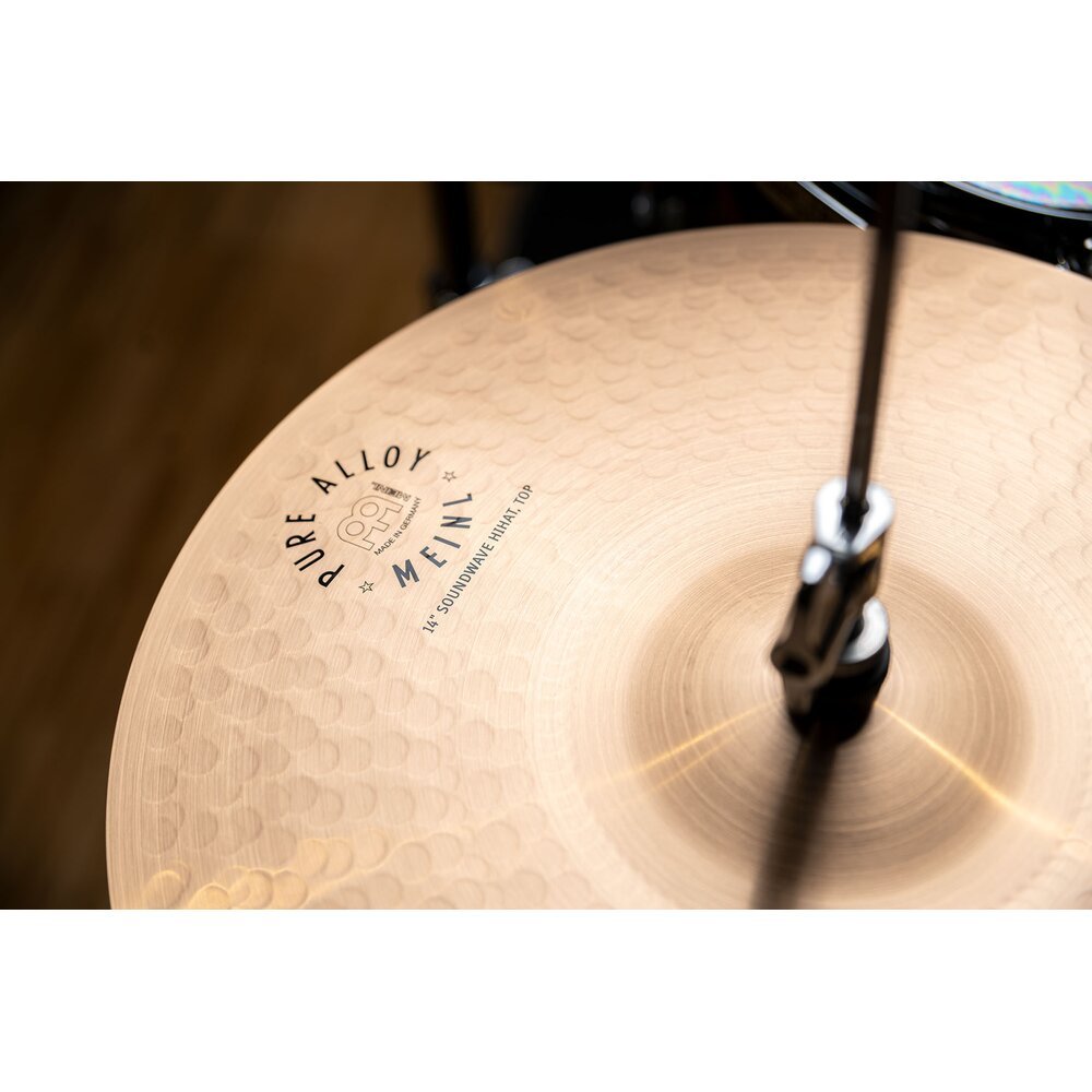 Meinl 14" Pure Alloy Soundwave Hi-Hat Cymbals - Image 2