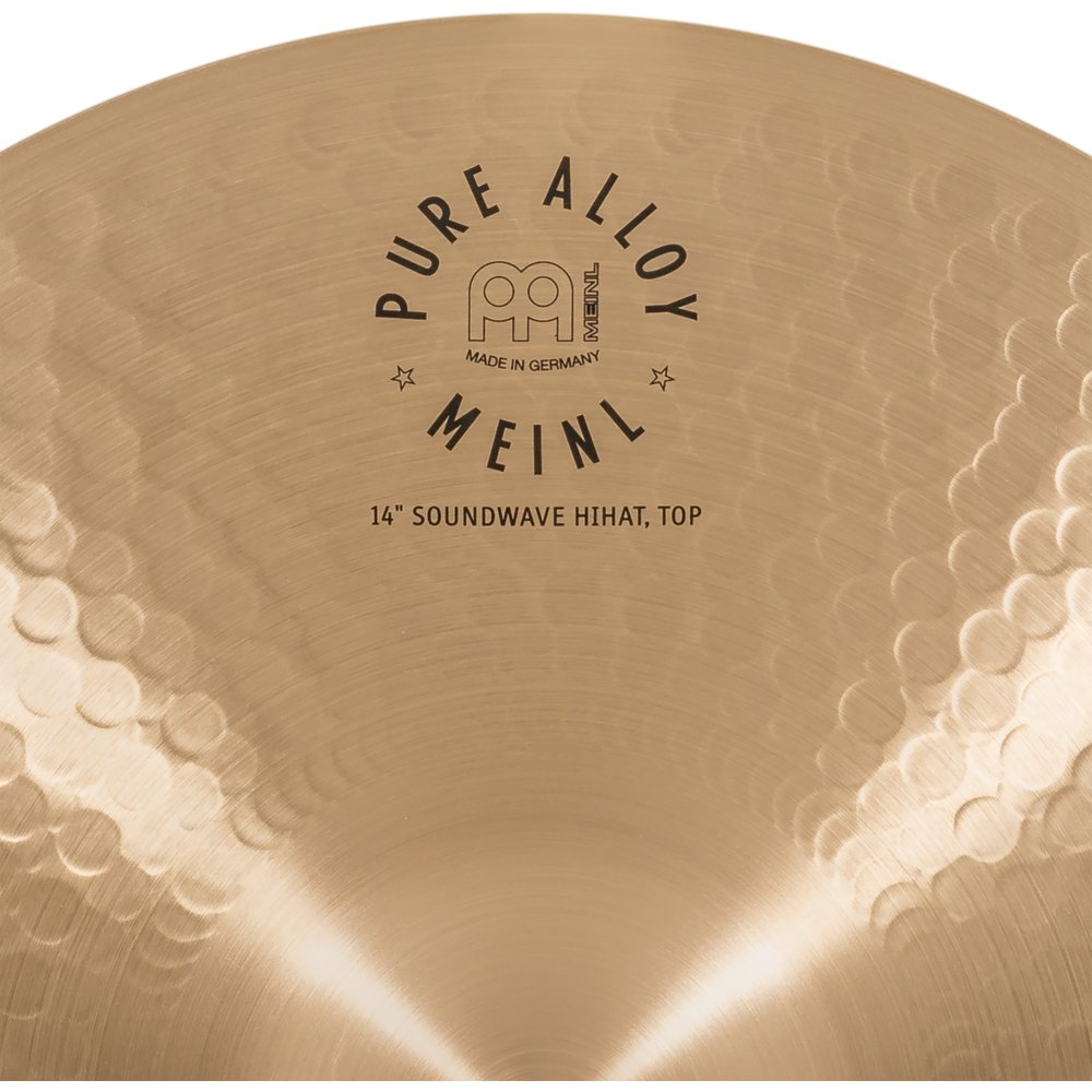 Meinl 14" Pure Alloy Soundwave Hi-Hat Cymbals - Image 8