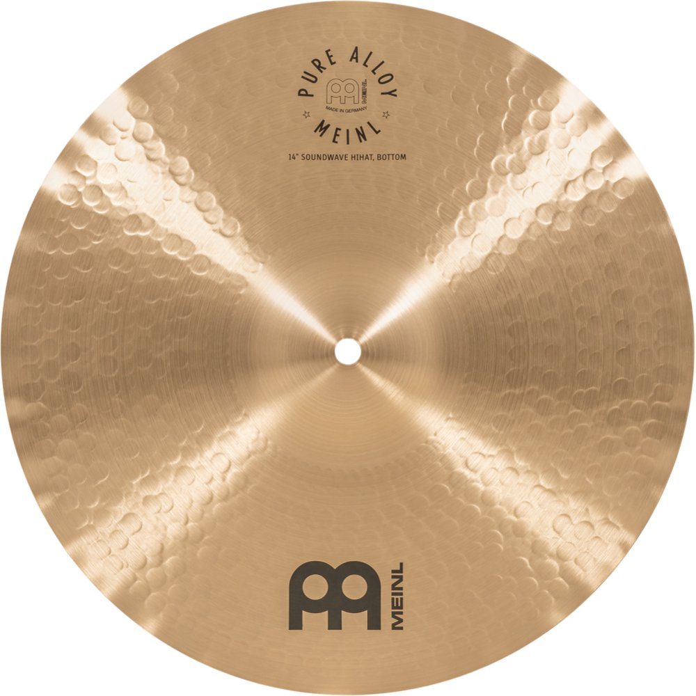 Meinl 14" Pure Alloy Soundwave Hi-Hat Cymbals - Image 9