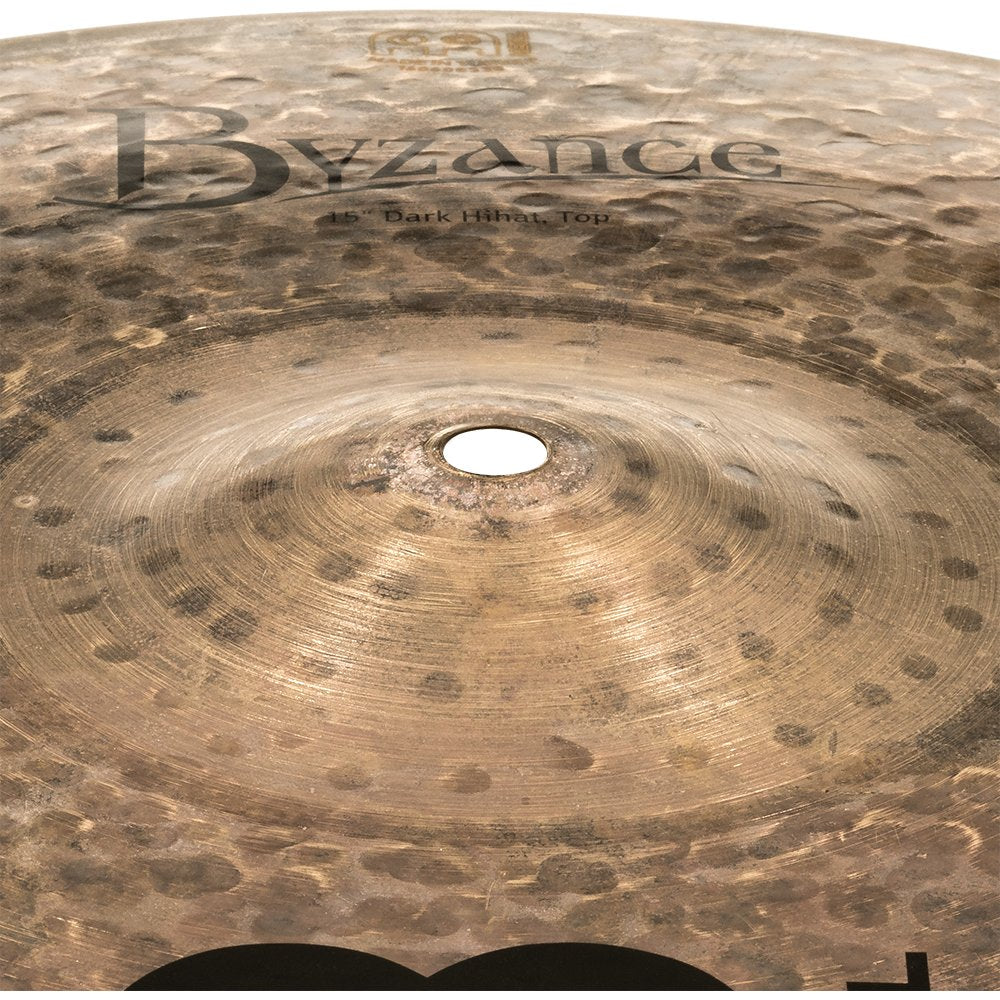Meinl 15" Byzance Dark Hi-Hat Cymbals - Image 3