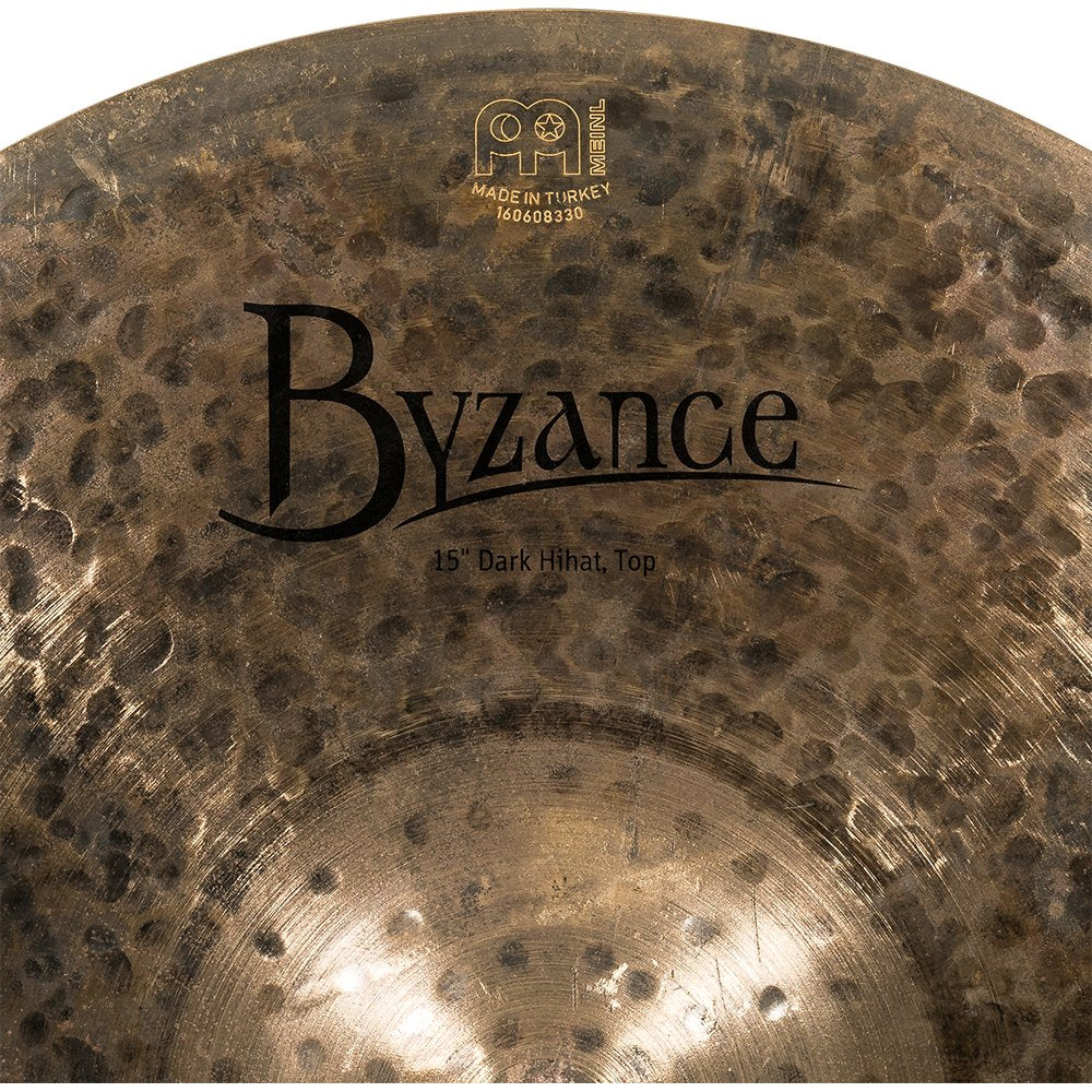 Meinl 15" Byzance Dark Hi-Hat Cymbals - Image 6