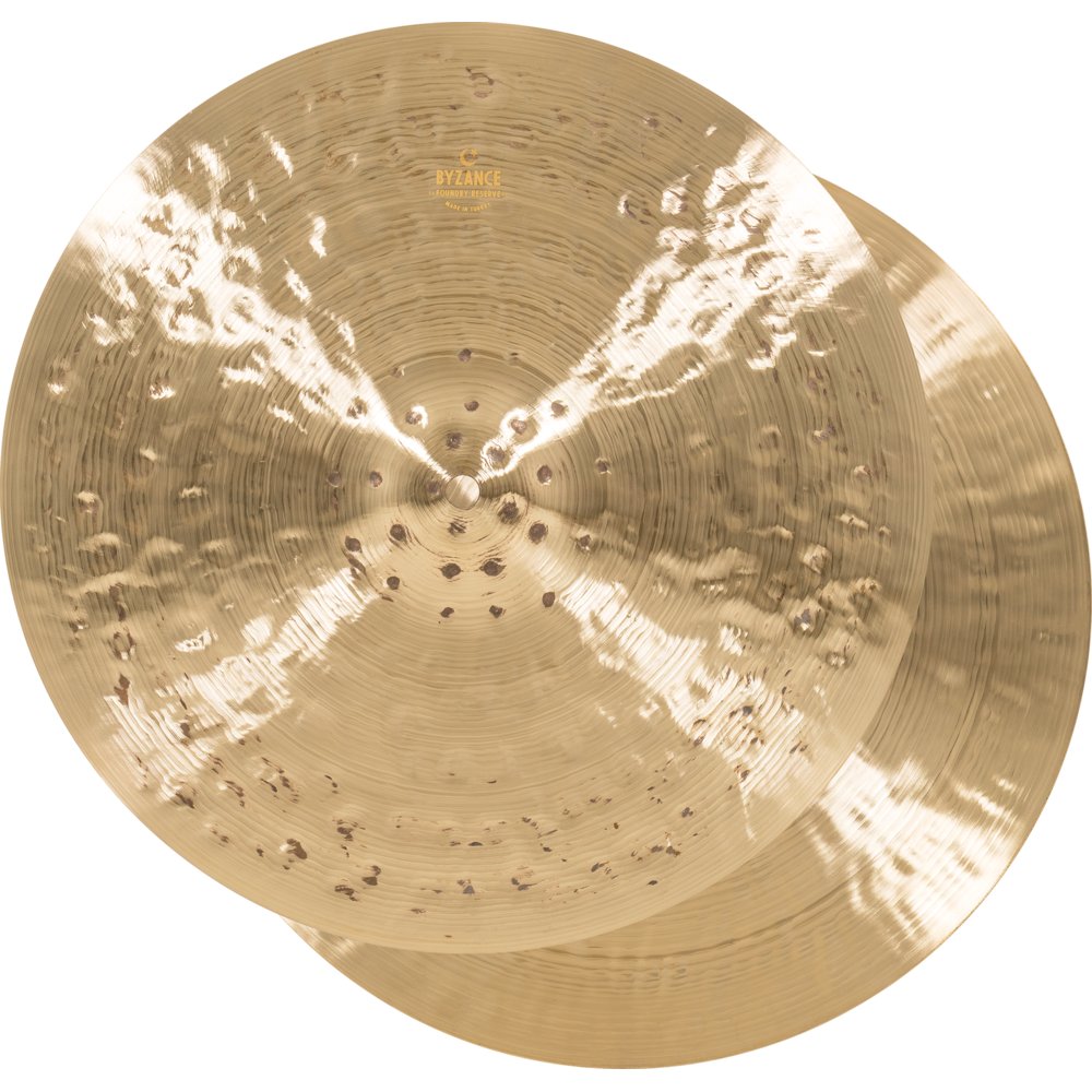 Meinl 15" Byzance Foundry Reserve Hi-Hat Cymbals - Image 10
