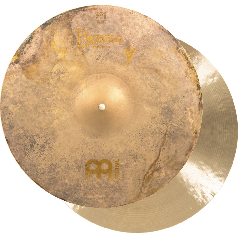 Meinl 16" Byzance Vintage Sand Hi-Hat Cymbals - Image 10
