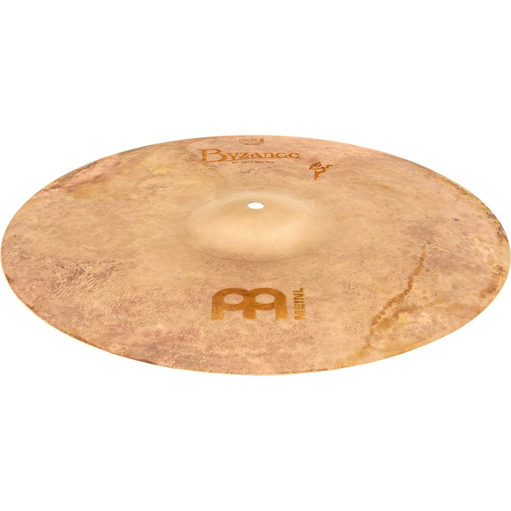 Meinl 16" Byzance Vintage Sand Hi-Hat Cymbals - Image 1