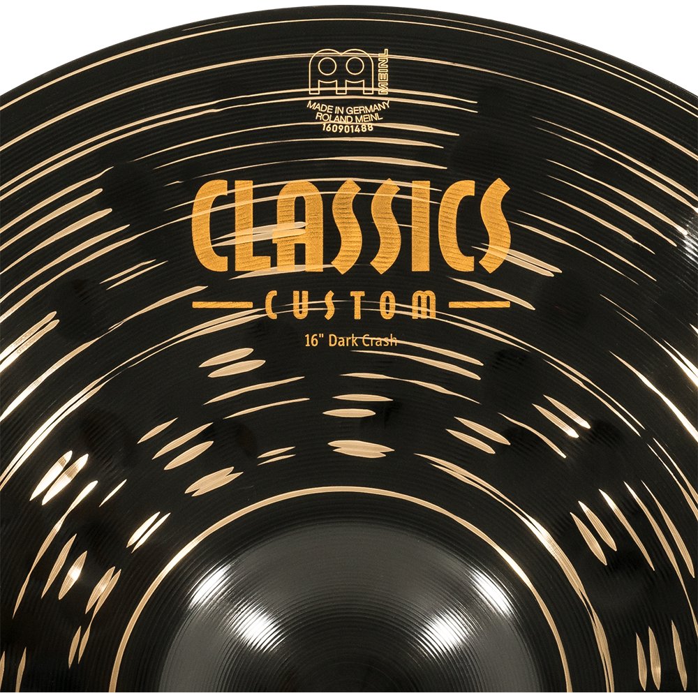 Meinl 16" Classics Custom Dark Crash Cymbal - Image 5