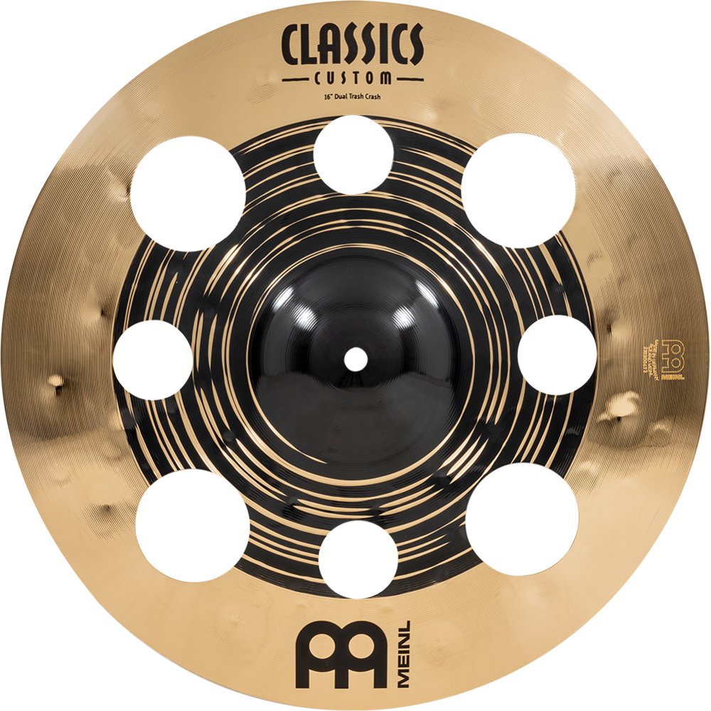 Meinl 16" Classics Custom Dual Trash Crash Cymbal - Image 6