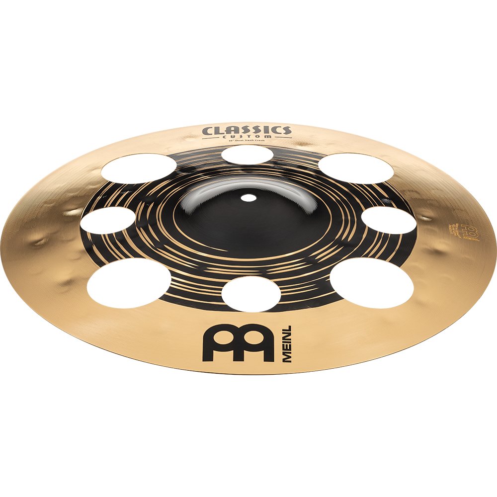 Meinl 16" Classics Custom Dual Trash Crash Cymbal - Image 1