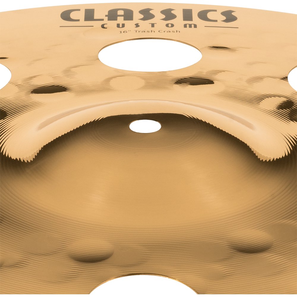 Meinl 16" Classics Custom Trash Crash - Brilliant - Image 3