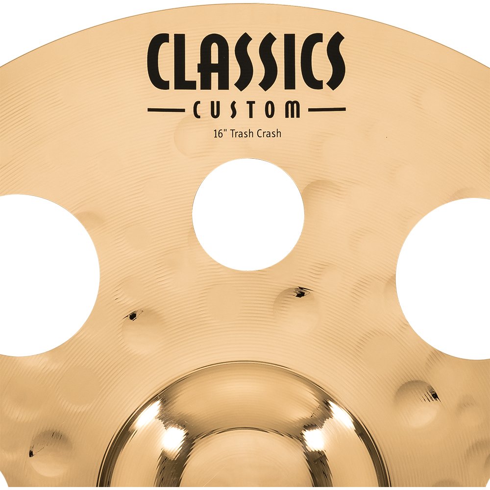 Meinl 16" Classics Custom Trash Crash - Brilliant - Image 5