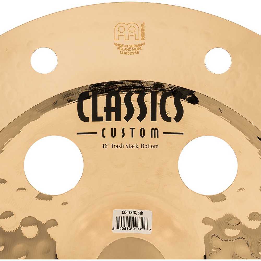 Meinl 16" Classics Custom Trash Stack Cymbal Stack - Image 9
