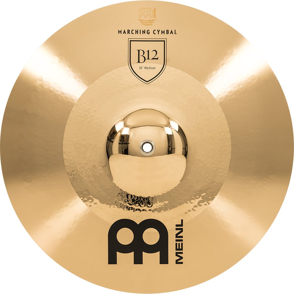 Meinl 16" Marching B12 Cymbal Pair - Image 4